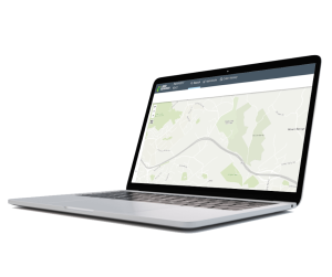 Property Edge Platform on a laptop